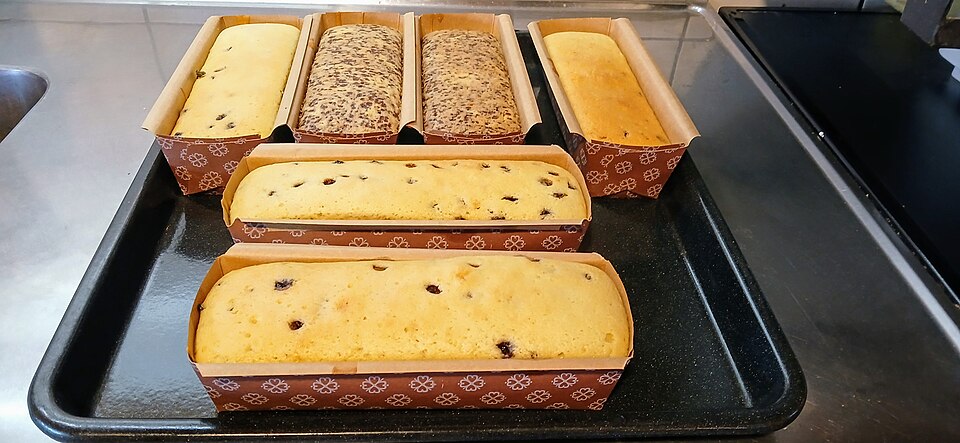 Budín del día con harina de avena